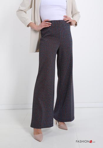 Pantalons  lurex Motif Géométrique - ph 1
