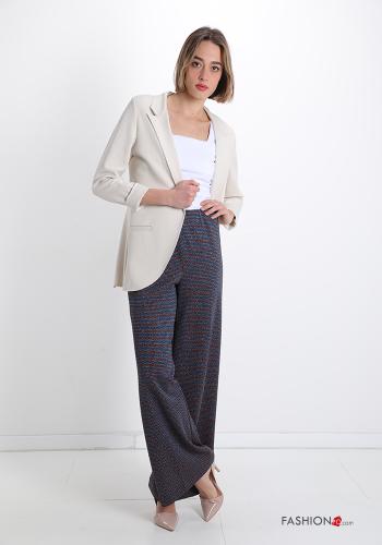 Pantalons  lurex Motif Géométrique - ph 5