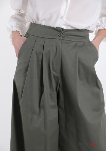 Pantalónes de Algodón  con bolsillos - ph 4
