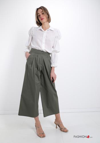 Pantalónes de Algodón  con bolsillos - ph 5