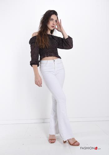 Polka-dot Top with flounces - ph 5