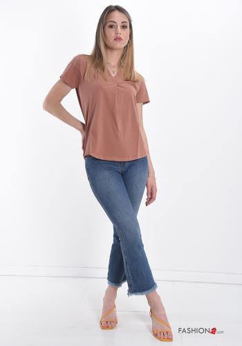 10-teiliges Set T-shirt aus Baumwolle mit V-Ausschnitt - ph 5