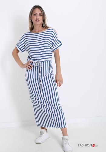 Dress  with bow With Stripes - ph 1
