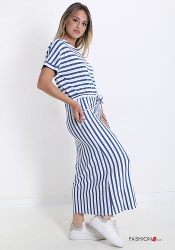 Dress  with bow With Stripes - ph 3