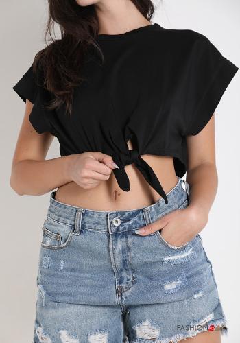Top in Cotone  con fiocco - ph 4