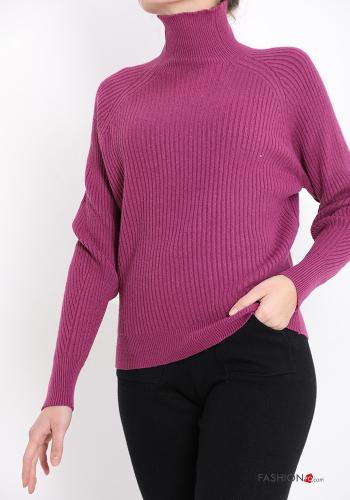 Ribbed Sweater Rollneck