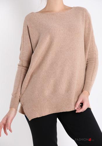 Pull oversize col bateau - ph 1