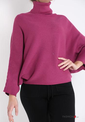 Ribbed Sweater Rollneck