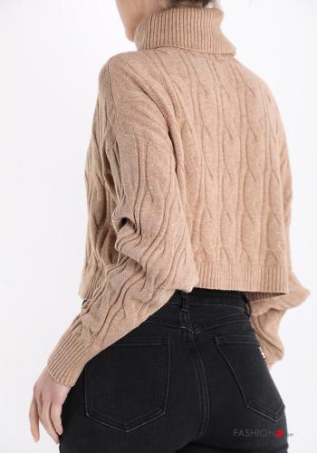 Maglione corto a collo alto - ph 2