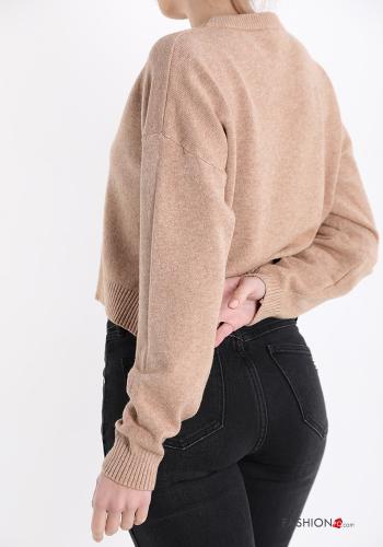 Maglione corto girocollo - ph 2