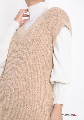 Maglione senza maniche scollo a V - ph 4