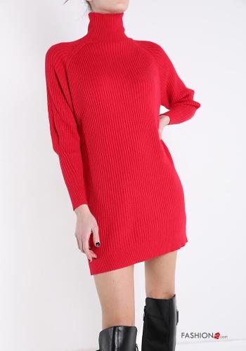 long sleeve mini Dress Rollneck - ph 1