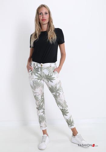 Pantalons  avec poches Imprimé nature - ph 5