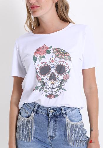 T-shirt in Cotone Fantasia stampata - ph 1