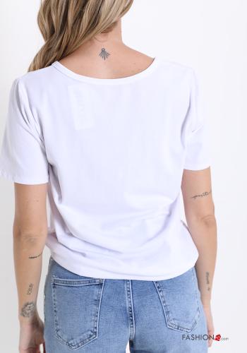 T-shirt in Cotone Fantasia stampata - ph 2