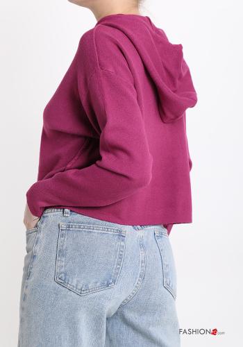 mini Sweater with hood with drawstring - ph 2