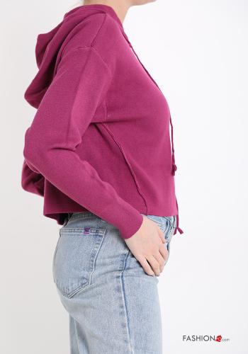 mini Sweater with hood with drawstring - ph 3
