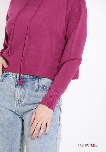 mini Sweater with hood with drawstring - ph 4