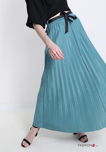 Skirt  pleated with ribbon lurex - ph 1