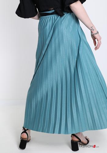 Skirt  pleated with ribbon lurex - ph 2
