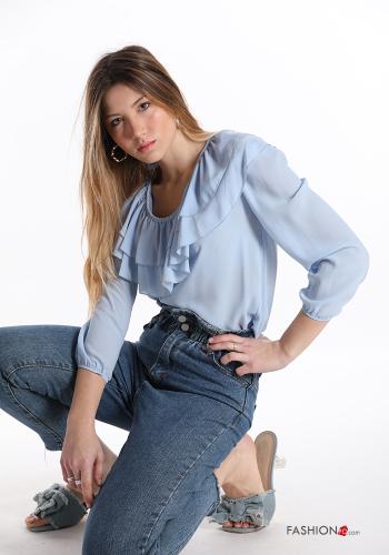 Blouse with flounces - ph 1
