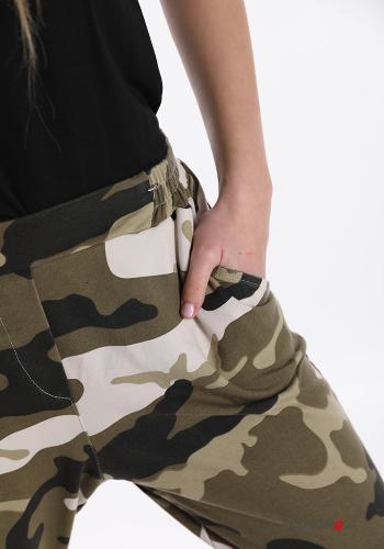 Pantalónes de Algodón  con bolsillos Estampado camuflaje - ph 4