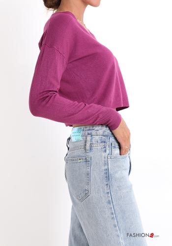 Jersey corto con cuello en v - ph 3