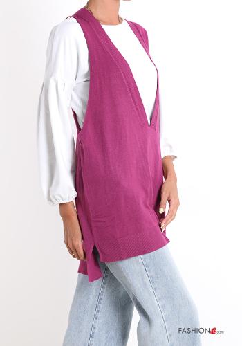 sleeveless Sweater plunging neckline - ph 3