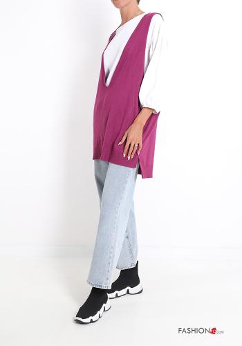 sleeveless Sweater plunging neckline - ph 5