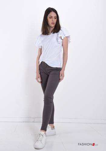 Leggings em Algodão com bolsos - ph 5