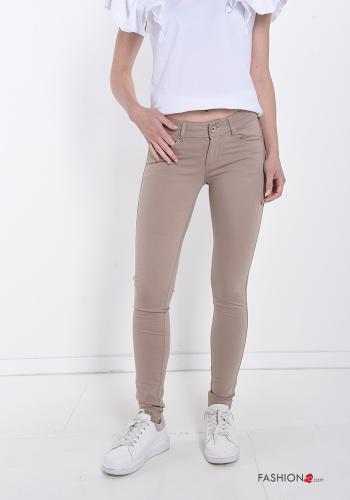 Leggings in Cotton  with rhinestones - ph 2