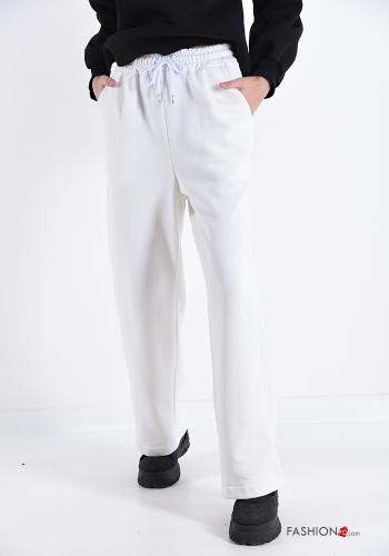 Pantalone sportivo in Cotone con tasche - ph 1