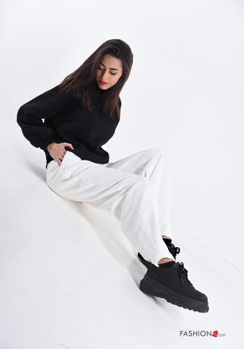 Pantalone sportivo in Cotone con tasche - ph 5