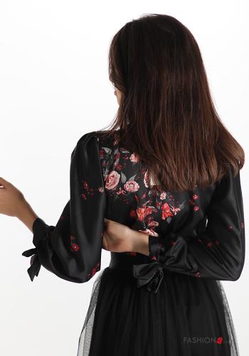 Blouse  avec noeud Imprimé floral - ph 2