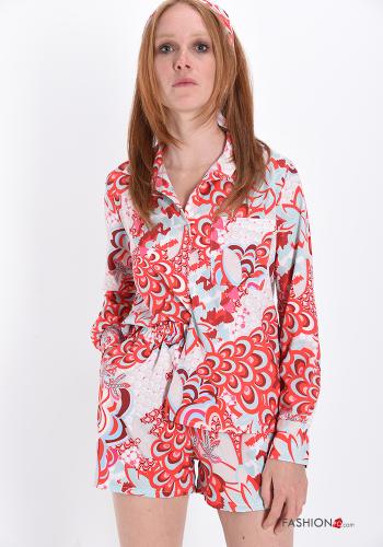 Abstract print Co-ord with pockets - ph 1