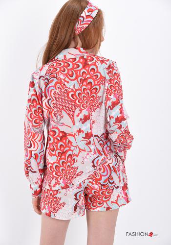 Abstract print Co-ord with pockets - ph 2