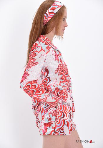 Abstract print Co-ord with pockets - ph 3