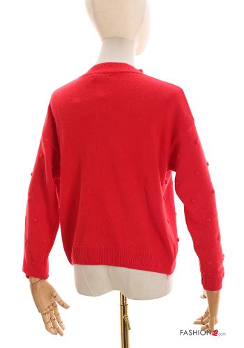 u-boot ausschnitt Strickpullover aus Kaschmir-Mischung - ph 2