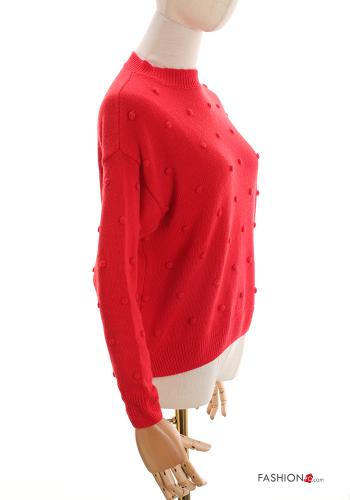 u-boot ausschnitt Strickpullover aus Kaschmir-Mischung - ph 3