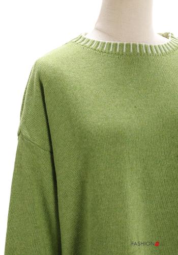 crew neck Cashmere Blend Sweater - ph 4