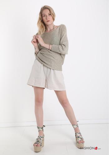 lurex Sweater with ribbon - ph 5
