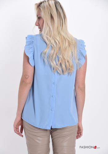 Bluse mit Volants mit Knöpfen - ph 2