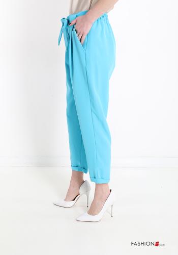 Trousers with pockets with bow - ph 3