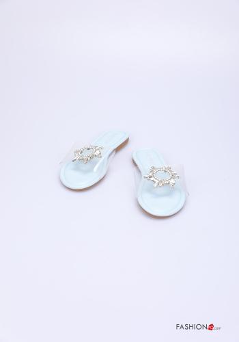 Ciabatte  con strass - ph 1