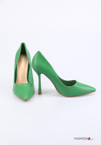 Sapatos de salto imitação de couro - ph 3
