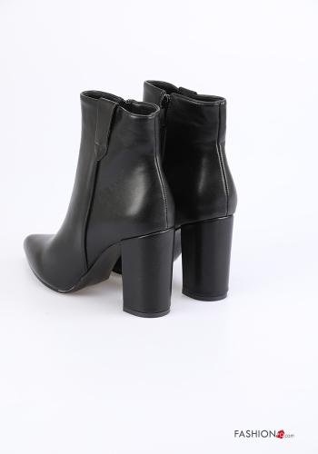 Botins imitação de couro com fecho - ph 2