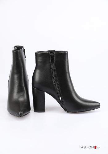 Botins imitação de couro com fecho - ph 3