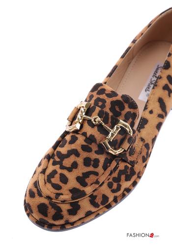 Animal print Loafers - ph 3