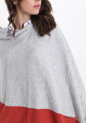 Poncho in Misto Cashmere - ph 4