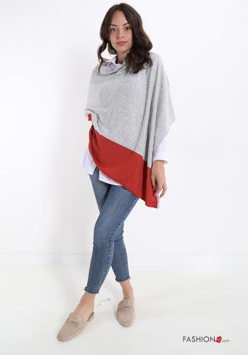Poncho in Misto Cashmere - ph 5